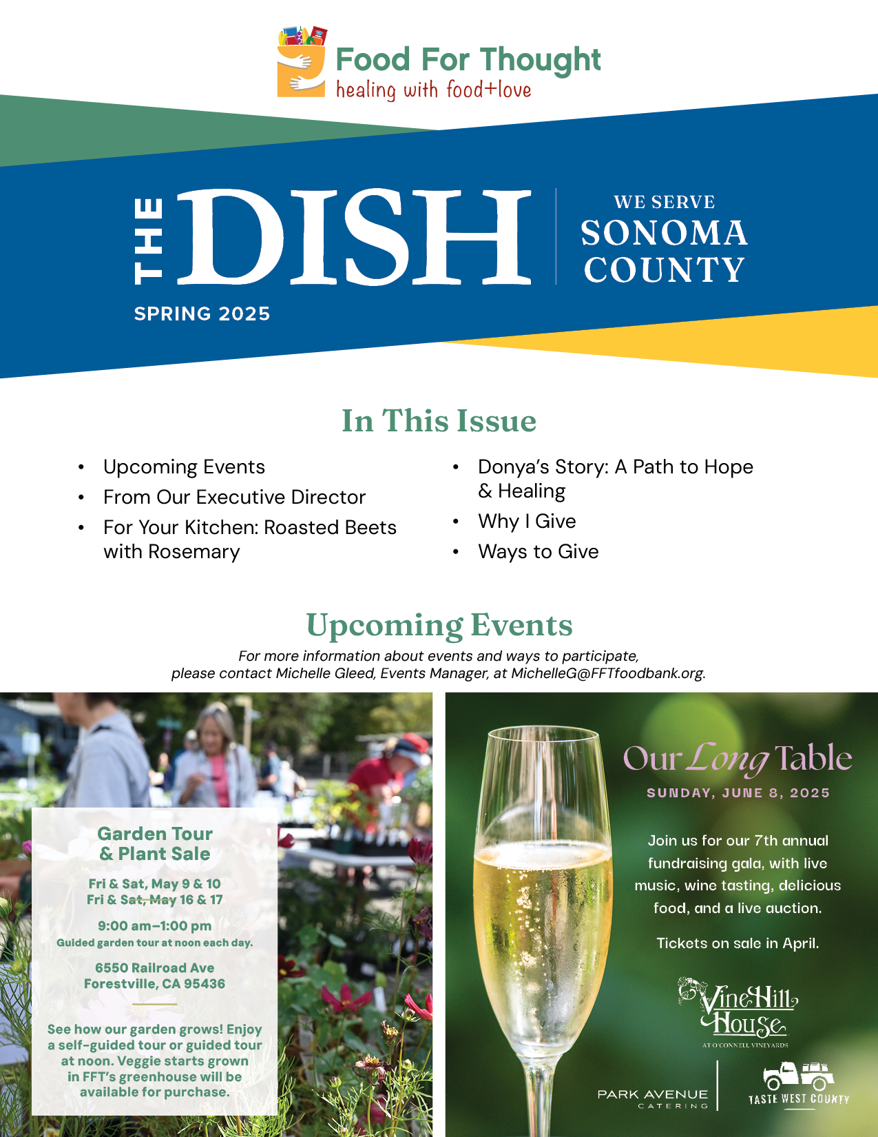 The Dish Spring 2025 Cover