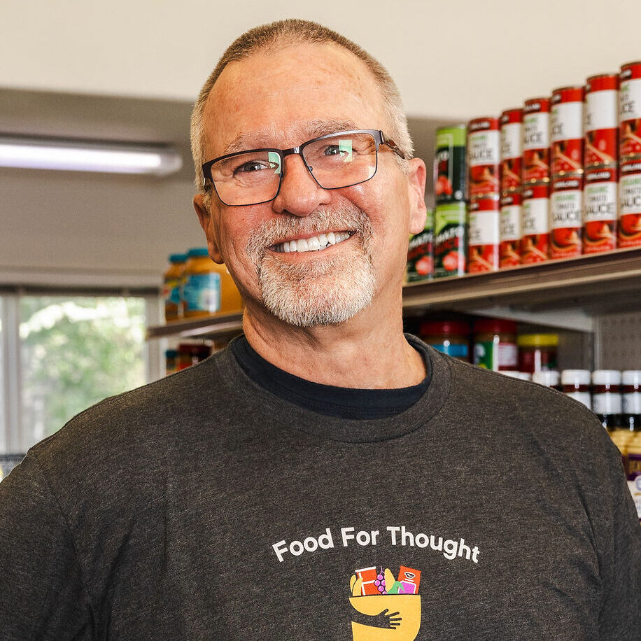 Dwayne Riley, Food Bank Clerk