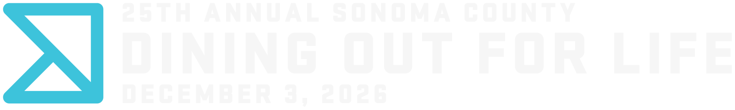 25.ª edición anual de Sonoma County Dining Out For Life el 3 de diciembre de 2026