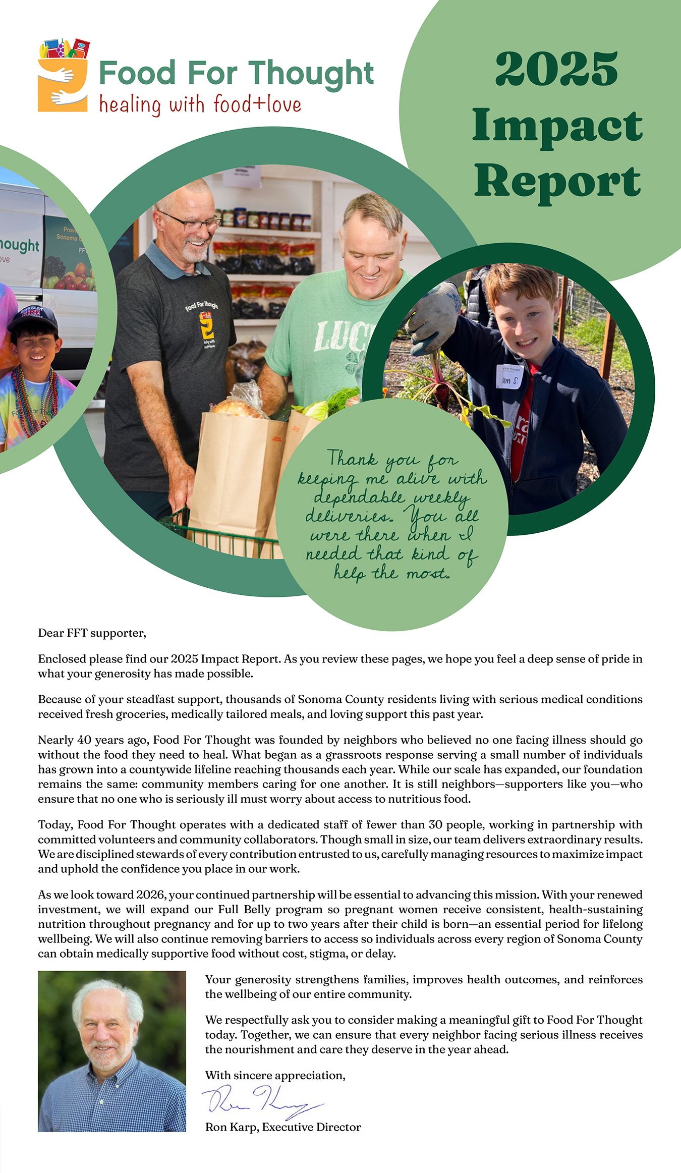 2025 Annual Impact Report cover